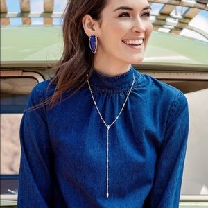 Rare Kendra Scott Grant gold necklace